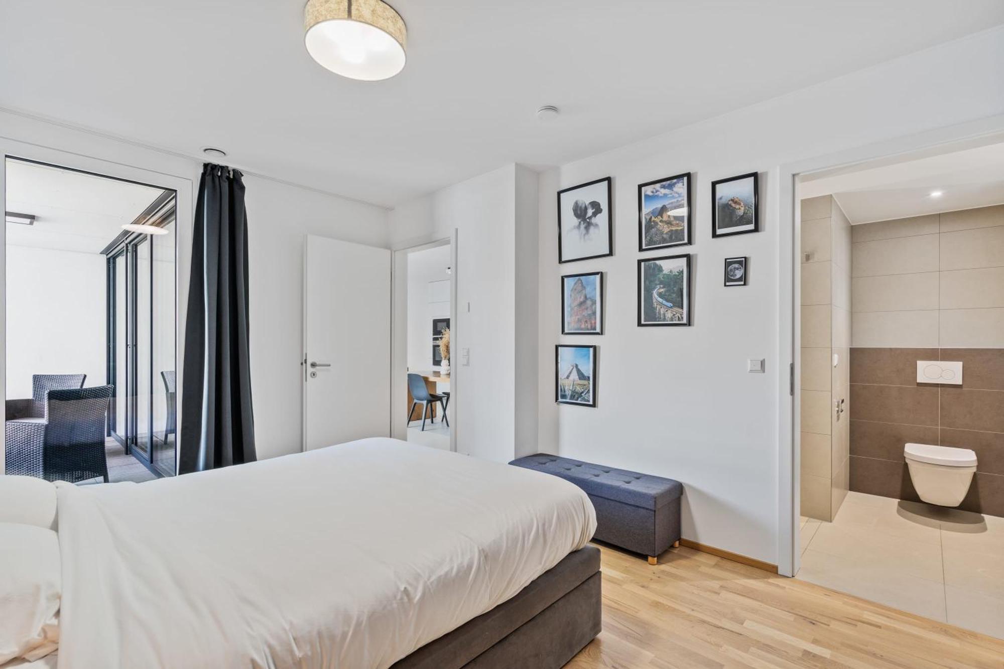 Appartement Modern 1-br With Balcony In Cessange *