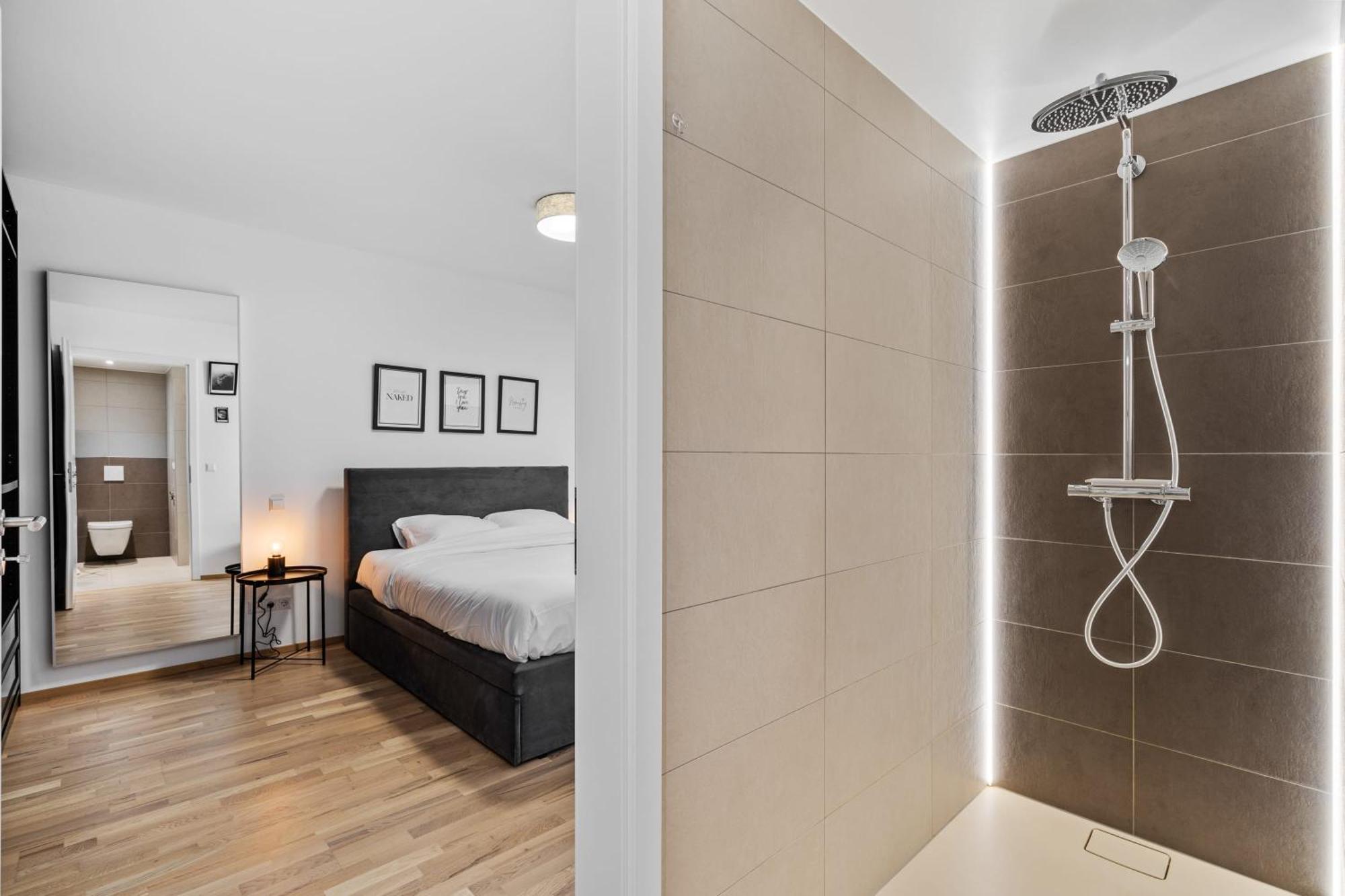 Appartement Modern 1-br With Balcony In Cessange Luxembourg